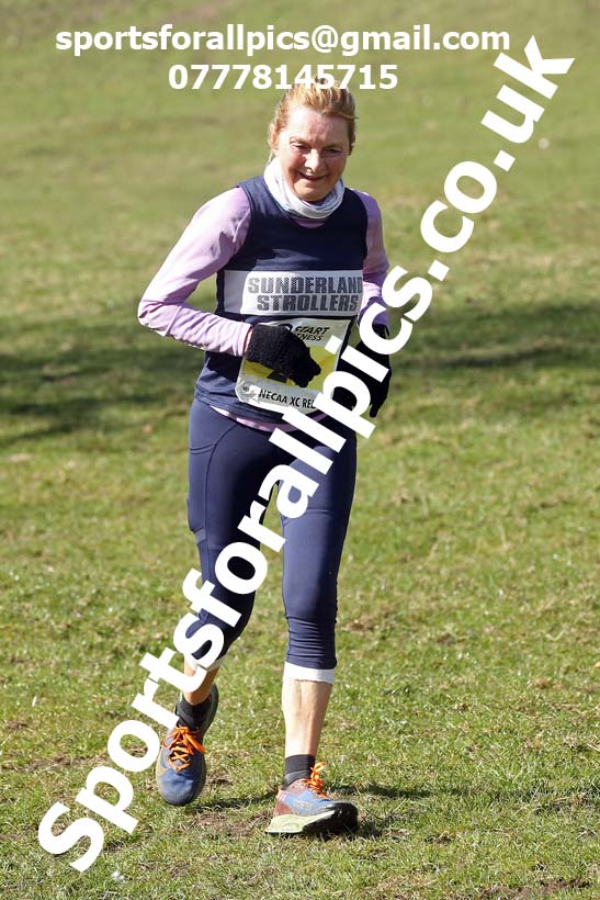 Masters men 2021 NECAA Cross Country Relays, Thornley Farm, Peterlee, Saturday, April 10th. Photo: David T. Hewitson/Sports for All Pics